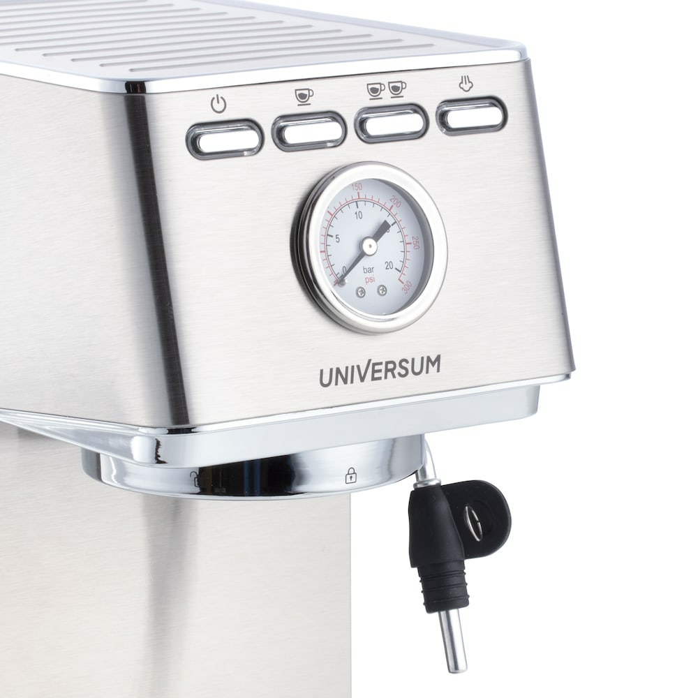 Universum KM 400-21 Oprima Siebträger Espressomaschine Kaffeemaschine Edelst166