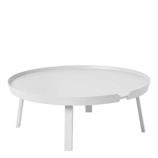 Muuto Around Couchtisch Beistelltisch Sofatisch Kaffeetisch weiß SIEHE FOTOS