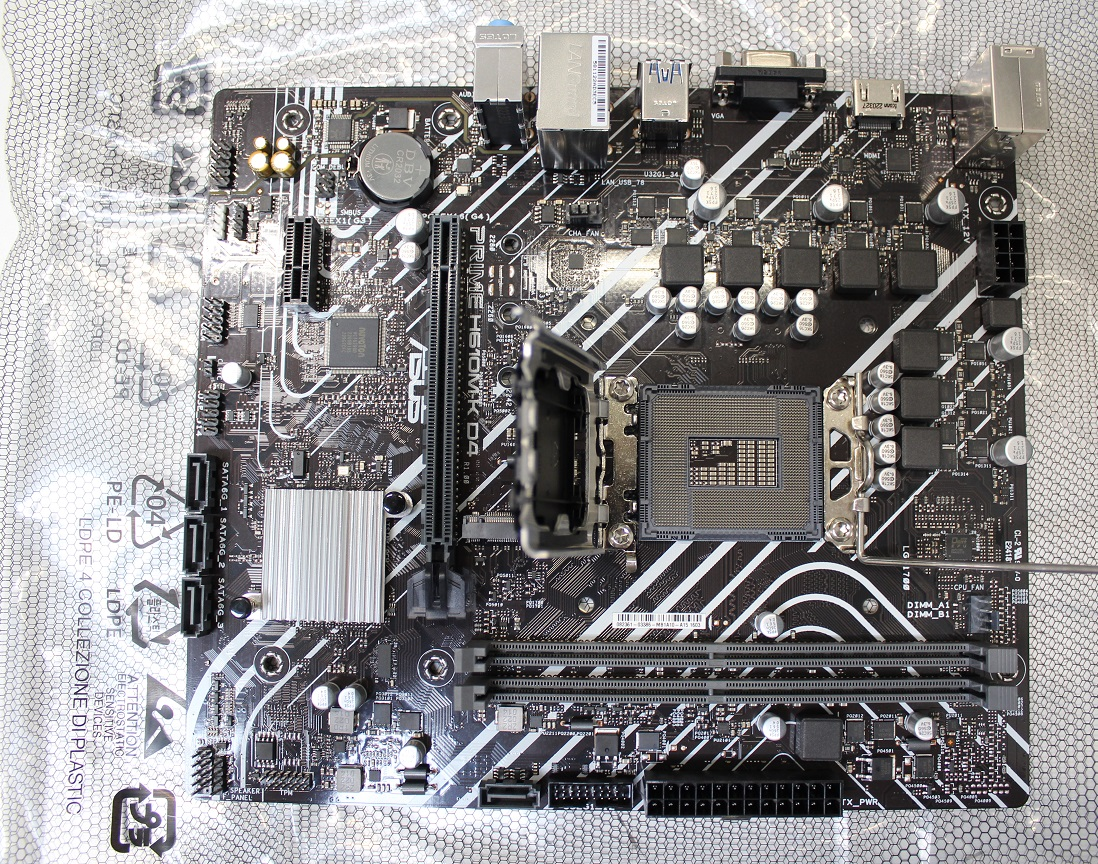 Asus PRIME H610M-K D4 Mainboard Sockel PC Intel 1700 Formfaktor Micro-ATX H610