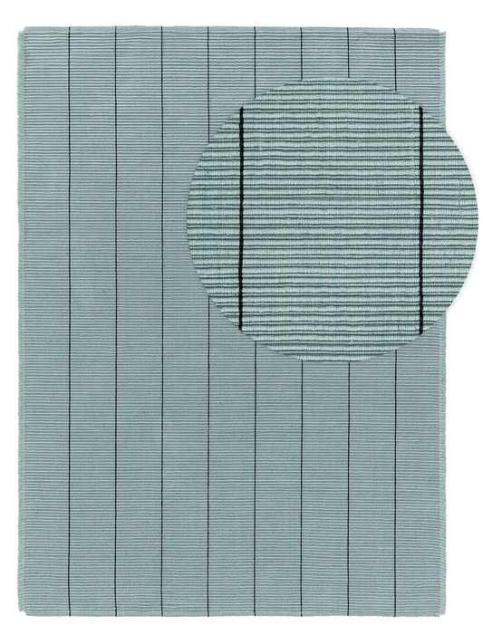 benuta In- & Outdoor-Teppich Gaia Mint 160x230 cm Teppich Wohnzimmer