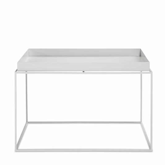 Hay Tray Couchtisch Beistelltisch Loungetisch Tisch Sofatisch 60 x 60 cm weiß