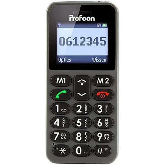 Profoon Senior PM-778 Senioren-Handy Seniorenhandy Telefon SOS Taste Schwarz565