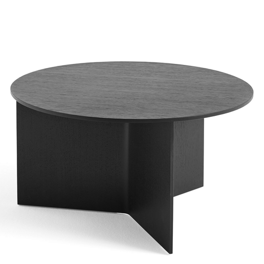 Hay Slit Beistelltisch XL Holz Sofatisch Couchtisch Tisch 65 x 35.5 cm Schwarz