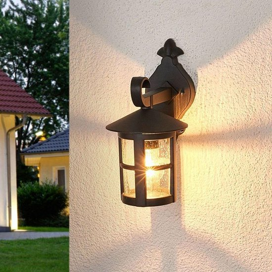 Lindby Romantische Außenwandleuchte Bertil Lampe Wandleuchte Wandlampe E27