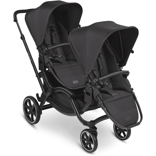 ABC DESIGN Geschwisterwagen Zoom Ink Kinderwagen Geschwisterwagen schwarz 2707